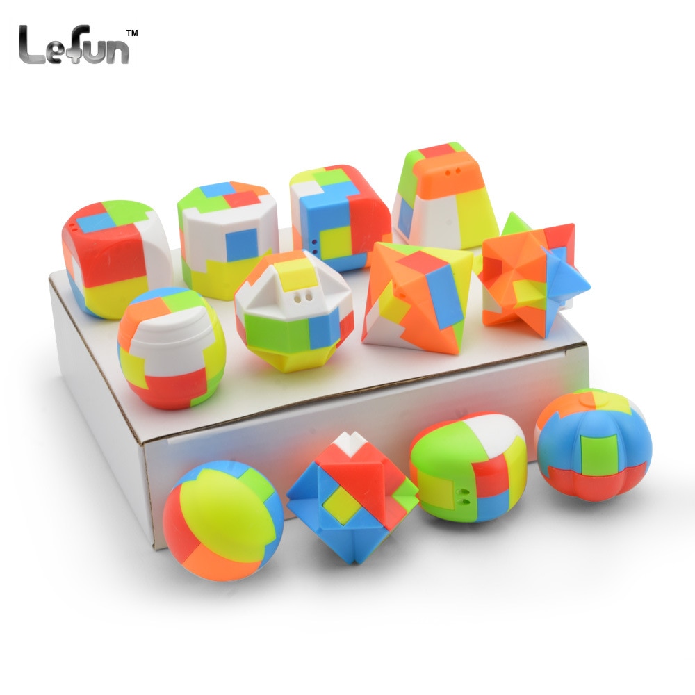 LeFun bausteine Keychain MiNi Magische Würfel Schnelle Ultra-Glatte Spezielle förmigen Schmücken Geschwindigkeit Puzzle Cubes Kinder Spielzeug