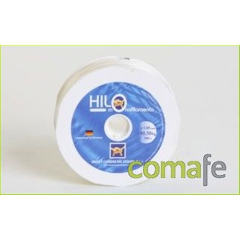 HILO NYLON MONOFILAMENTO 1,0MM AMARIL CARRETE 100M HC SEGURA