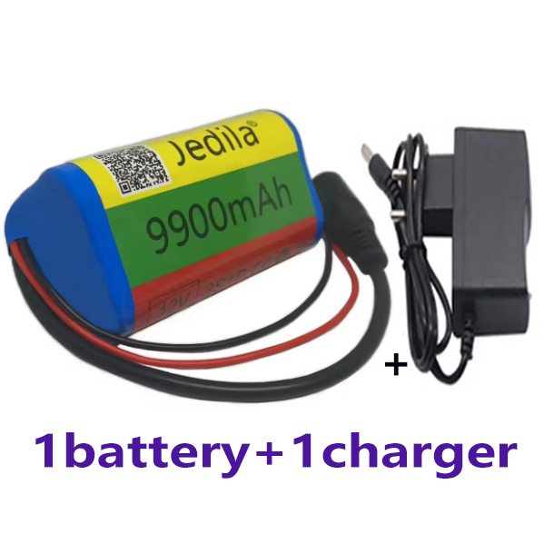 .12V.9900 mAh.3S1P.Batterie Au Lithium.18650.Batterie Au Lithium Pack Schutz vor wiederaufladbar.1A Ladegerät.: verrotten