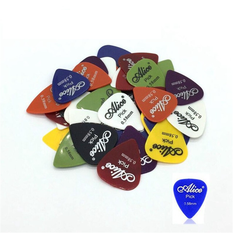 20/50 Stks/set Elektrische Gitaar Pick Akoestische Muziek Picks Plectrum 0.58/0.71/0.81/0.96/1.20 /1.50 Mm Dikte Gitaar Accessoires