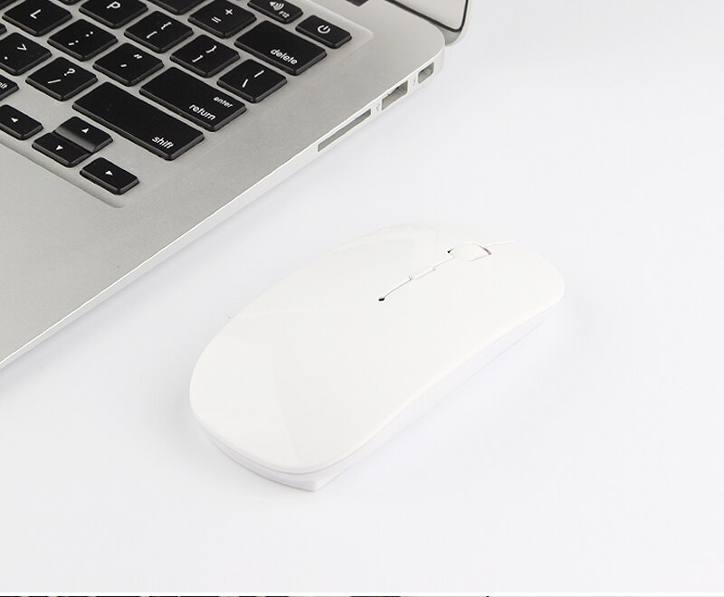 Souris Bluetooth pour Teclast x4 x30plus x5 pro x6 pro F7 plus F15 F6 F6 pro ordinateur portable ordinateur portable tablette pc souris sans fil: white