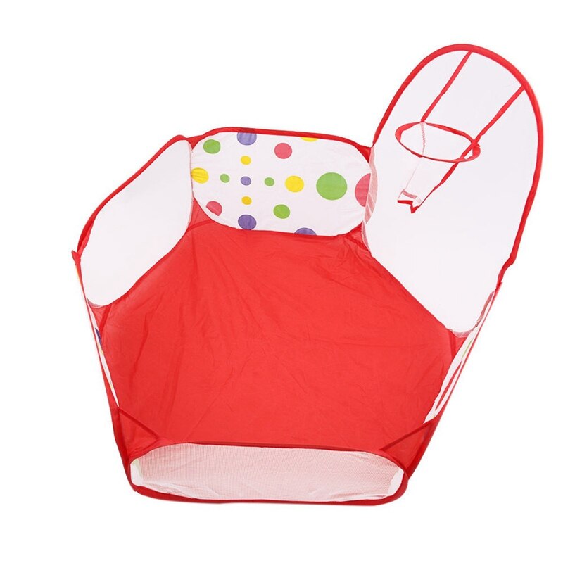 90Cm Grappige Basketbal Baby Beach Tent Kinderen Kids Baby Vouwen Speelgoed Tent Bal Pit Playhouse Tuin Zwembad Draagbare tent