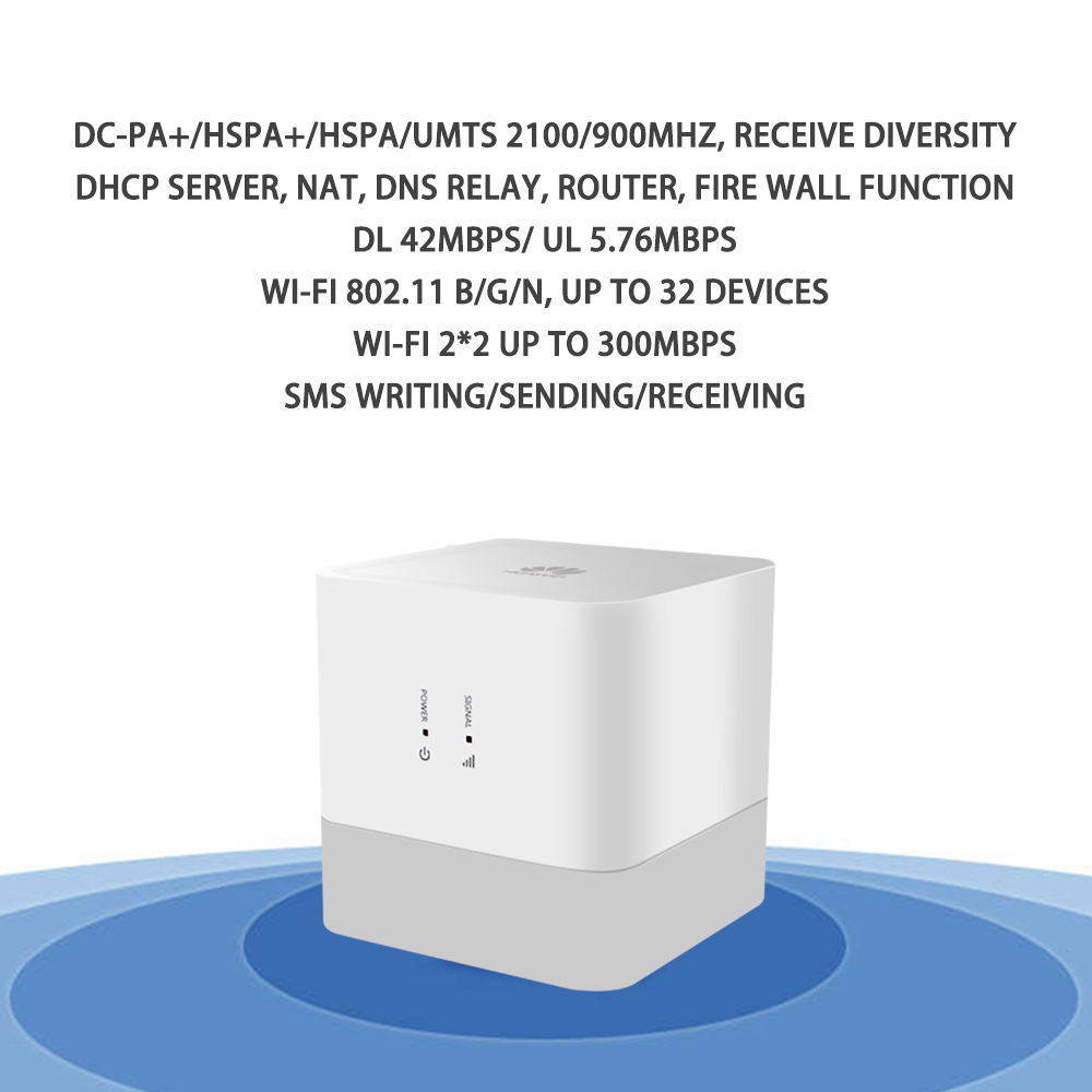 Huawei E8259 DC-PA + HSPA + draadloze 3g mobiele pocket router