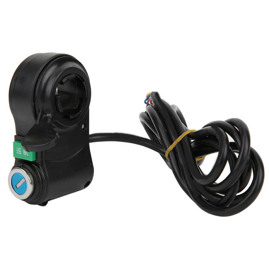 Handlebar switch Automatic identification Multi-function thumb lock Cruising Electric bicycle Voltage display Handlebar switch