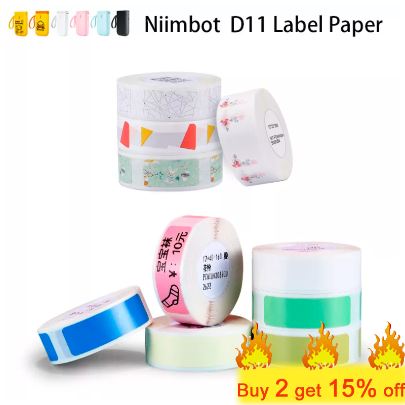 Niimbot D11 D110 D101 Kleurrijke Label Sticker Pap... – Vicedeal