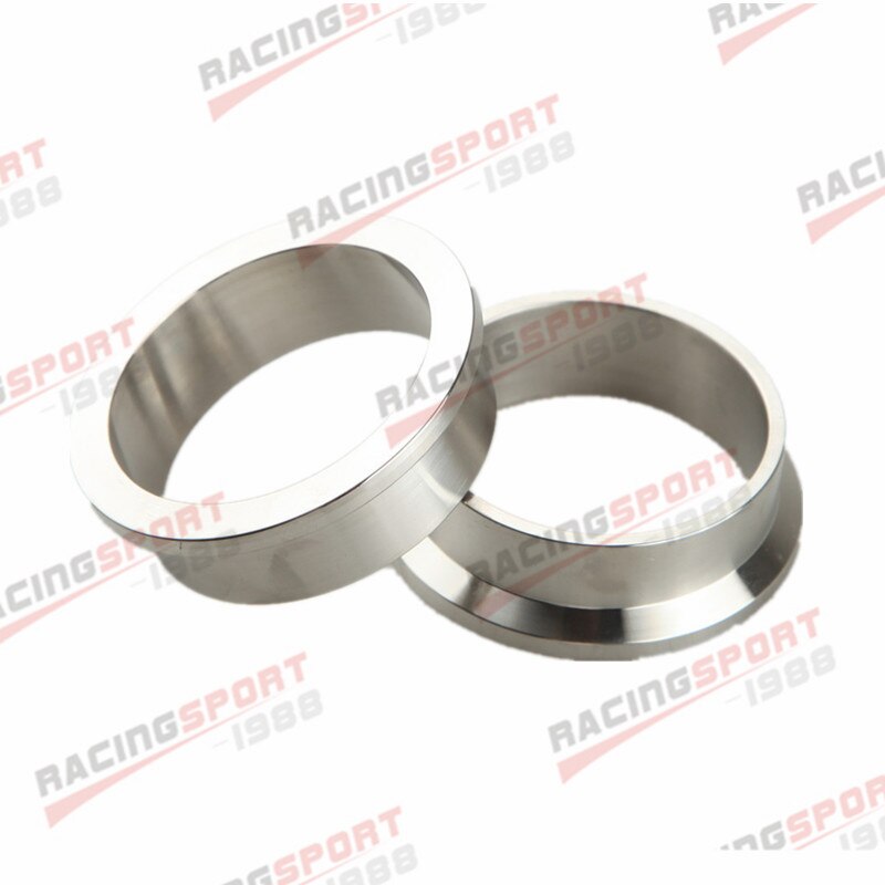 1.75" V-Band Vband Clamp Stainless Steel Flange Flanges Kit Turbo