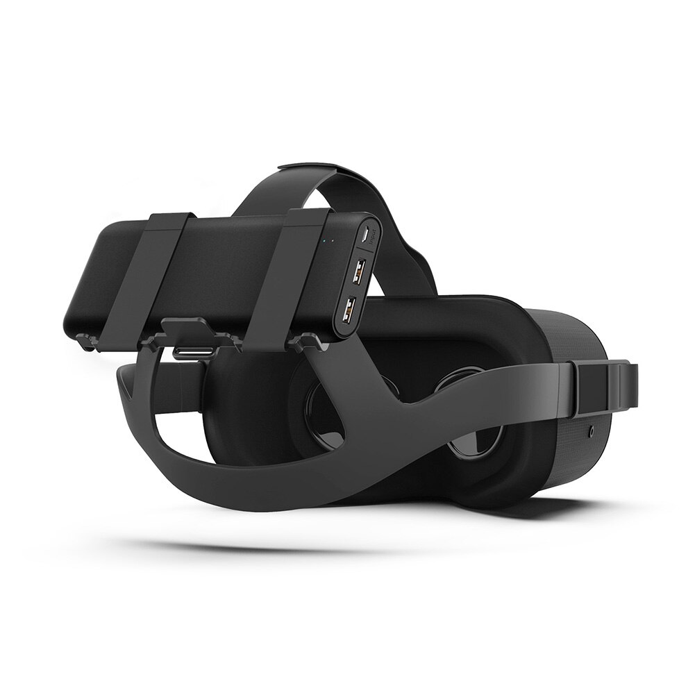 Berg Strap VR Zubehör Befestigung Stand Gaming Mobile Power Power Halterung Batterie Halter Zurück Clip Tragbare Für Oculus Quest