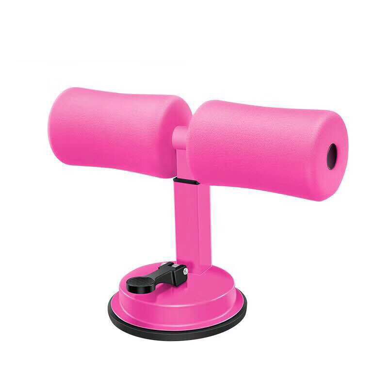 Sit Up Assistant allenamento addominale Core Sit Up Bar Fitness Sit Up attrezzature per esercizi aspirazione portatile Sport Gym -40: Pink Horizontal bar