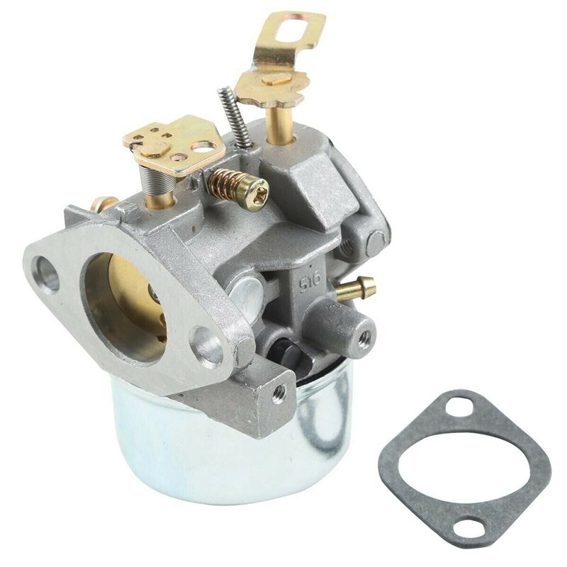 thumbnail interactive-video image 1 of Adjustable Carburetor For Tecumseh 8-10HP & John Deere TRS32 Snowblower – 640349, 640054 1 of 1