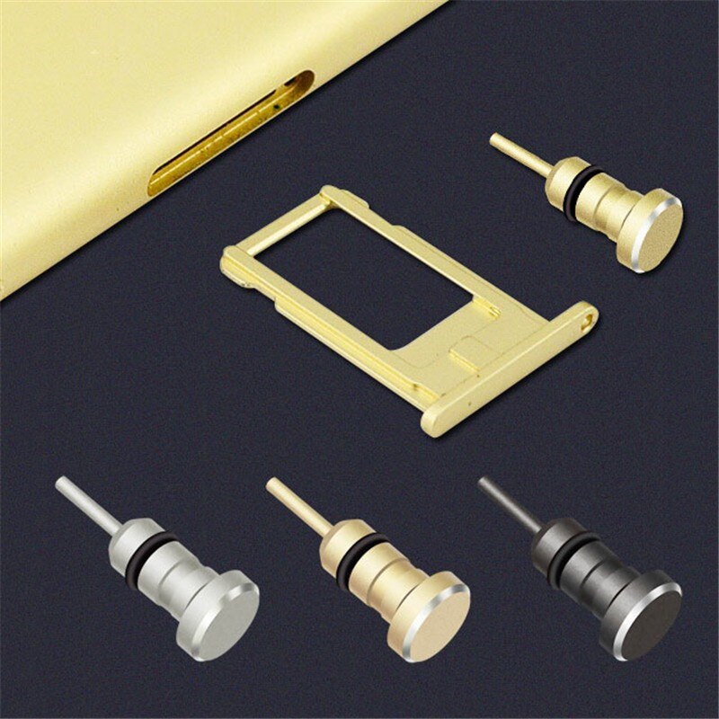 CatXaa Earphone Dust Plug 3.5mm AUX Jack Interface Anti Mobile Phone Card Retrieve Card Pin for Apple Iphone 5 6 Plus PC Laptop