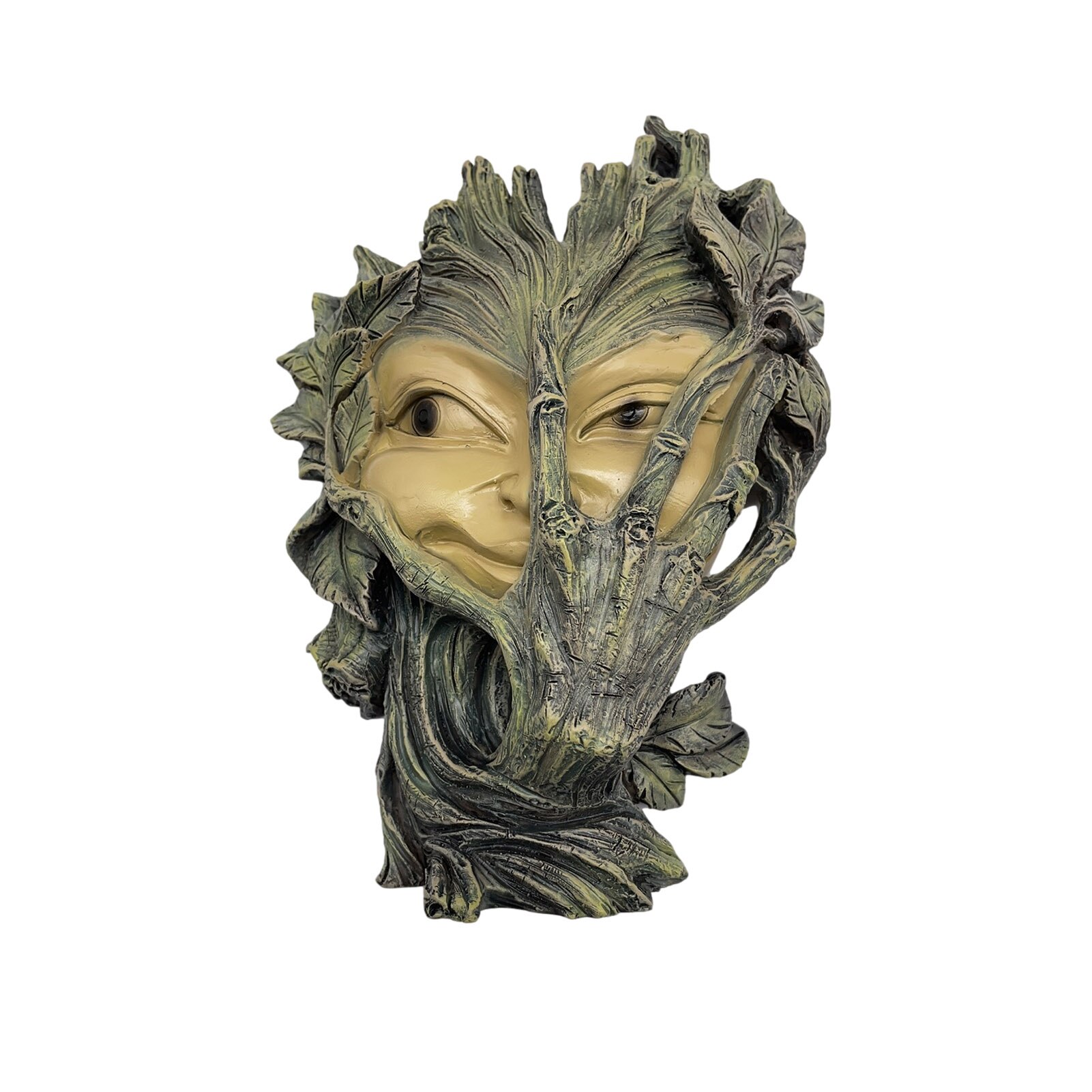 Garden Statue Resin Art-Whimsical Tree Sculpture Garden Statue Decor Excellent Artwork For Garden Decor: Default Title