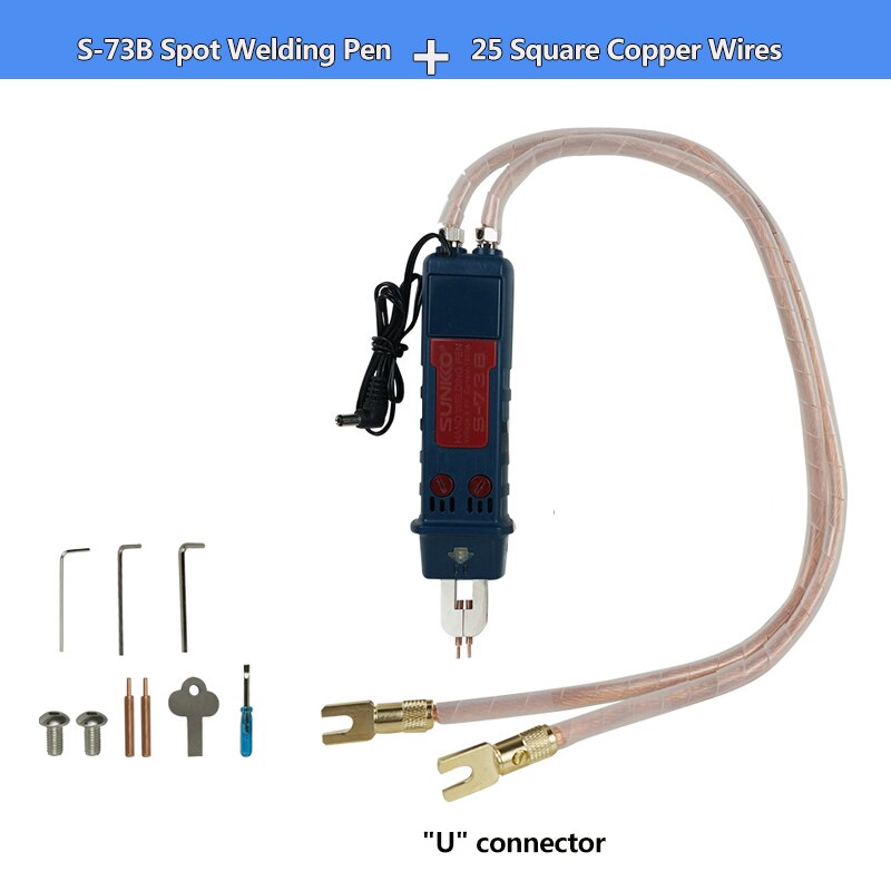 SUNKKO 73B Integrated Spot Welding Pen Automatic Trigger Switch DIY Precision Soldering Pens For 737G+ 737DH 709AD+ Spot Welding