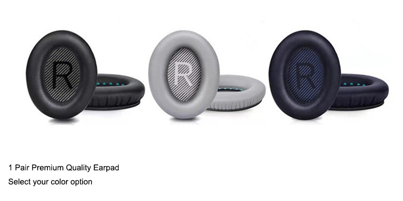 Bose QuietComfort 35 II Auriculares inalámbricos Bluetooth Reemplazo Diadema Tornillo QC45 Almohadilla para los oídos: XS / Gris claro