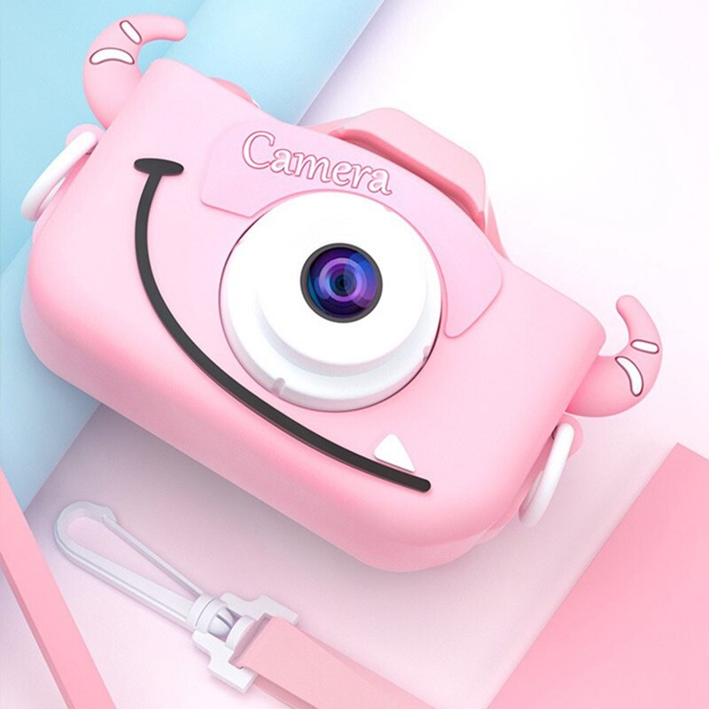 X5S Children's Camera Cute Toy Cat Mini Digital Camera IPS Screen Education Toys For Kids Camera for Children Birthday