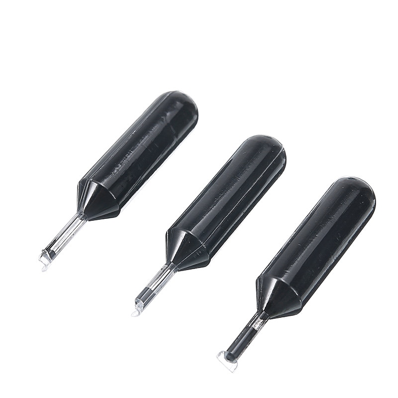 3pcs/set 1.5ml Refill Ink Black Ink for Identity Guard Theft Protection Roller Stamp Self-inking Stamp