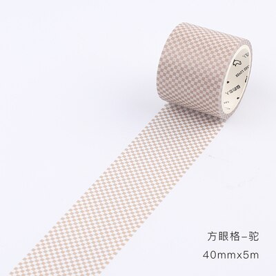 Bande washi décorative en forme de nid d'abeille, feuille d'or, argent, grille carrée, mur en brique, ruban de masquage pour bricolage planificateur journal intime, scrapbooking