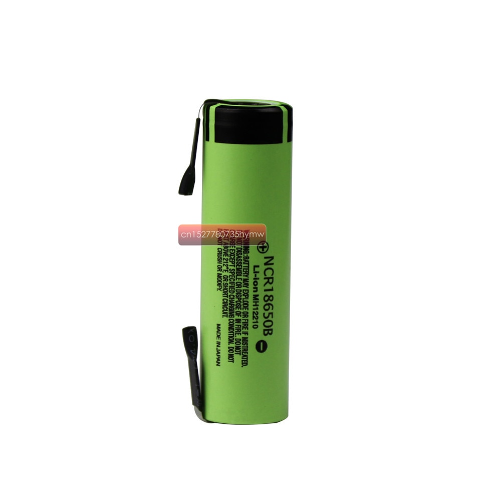 Panasonic Original NCR18650B 3,7 V 3400mah 18650 B... – Grandado