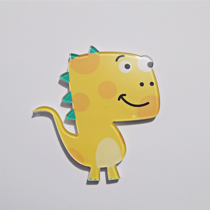1 Piece Animal Magnetic Fridge Magnet Cartoon Dinosaur Refrigerator Message Leave Whiteboard Magnet: 8