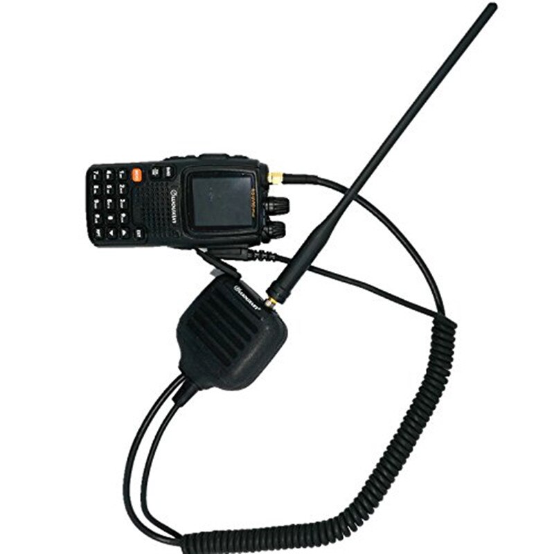 Original WOUXUN Handheld Speaker Mic witth a Adapter for WOUXUN Walkie Talkie KG-UVD1P KG-UV6D KG-UV8D KG-UV9D Plus Radio