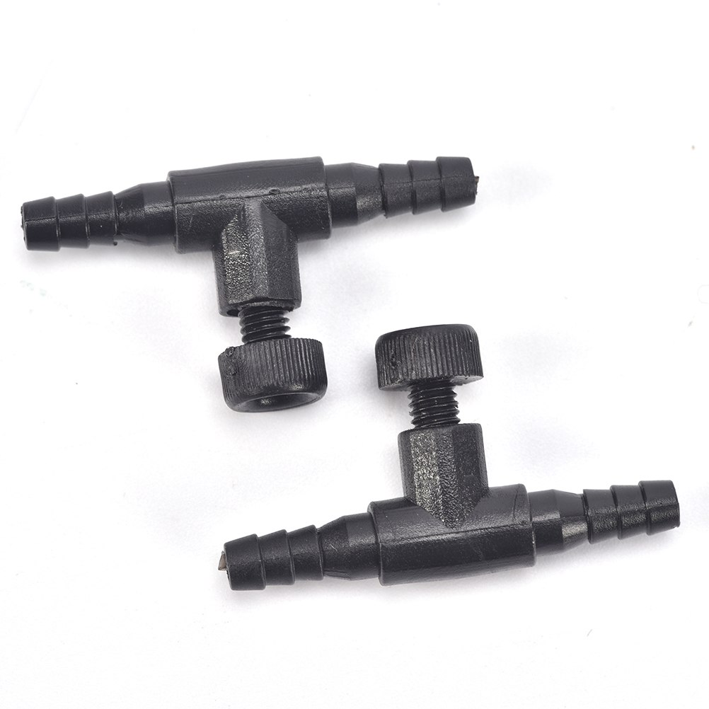 3/10pcs fish tank air line flow control regulator valve aquarium for 4/6mm Airline Tubing Pipe Adjustable Connector Switch Tap