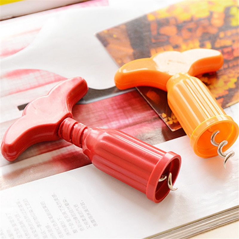 Mini Multifunctional Stainless Steel Wine Bottle Opener Red Corkscrew Wine Opener Bar Kitchen Tools Gadgets Accessories
