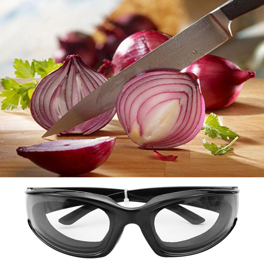 Accessoires de cuisine, 1 pièce, lunettes de sécurité à oignon, protection des yeux, bouclier facial, outils de cuisine, outils spécialisés