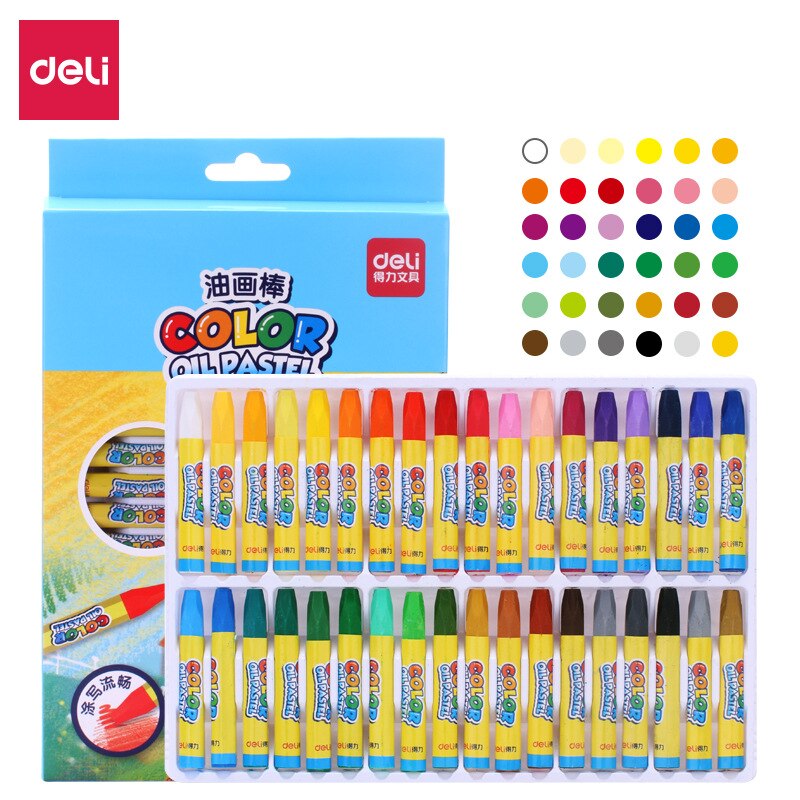 BỘ BÚT MÀU SÁP NIHON RIKAGAKU KITPAS RICE BRAN WAX ART CRAYONS B-KMRW