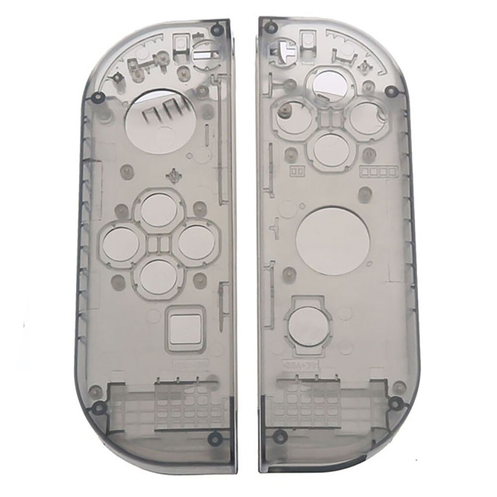 JCD For Joy-con Transparent Shell for Nintend Switch NS JoyCon Controller DIY Replacement Housing Shell Right Left Case + Tool: V