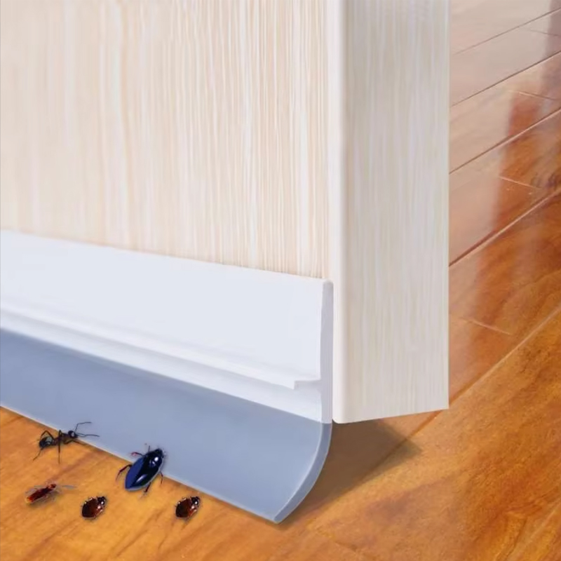 Ikkuna-oven alatiivistenauha oven vetolukko pöly- ja melueristys tiivistenauha säänkestävä ikkunan kumitiiviste rakojen tiivistysnauha