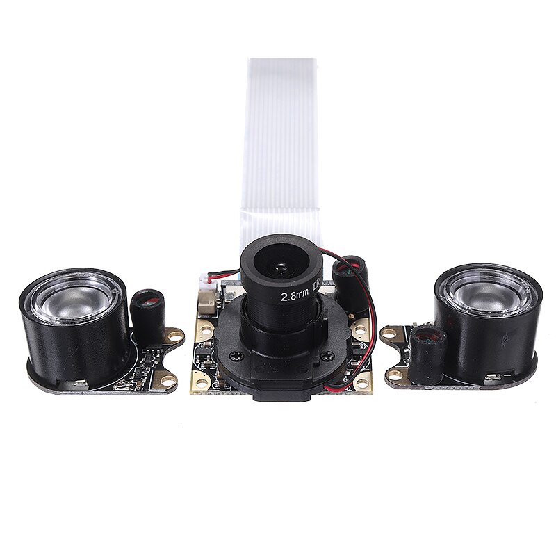 POHISK 1pc 5MP 1080P Camera Module Universal IR LED Cameras Modules With 15cm FFC Cable For R-aspberry 2B 3B 4B