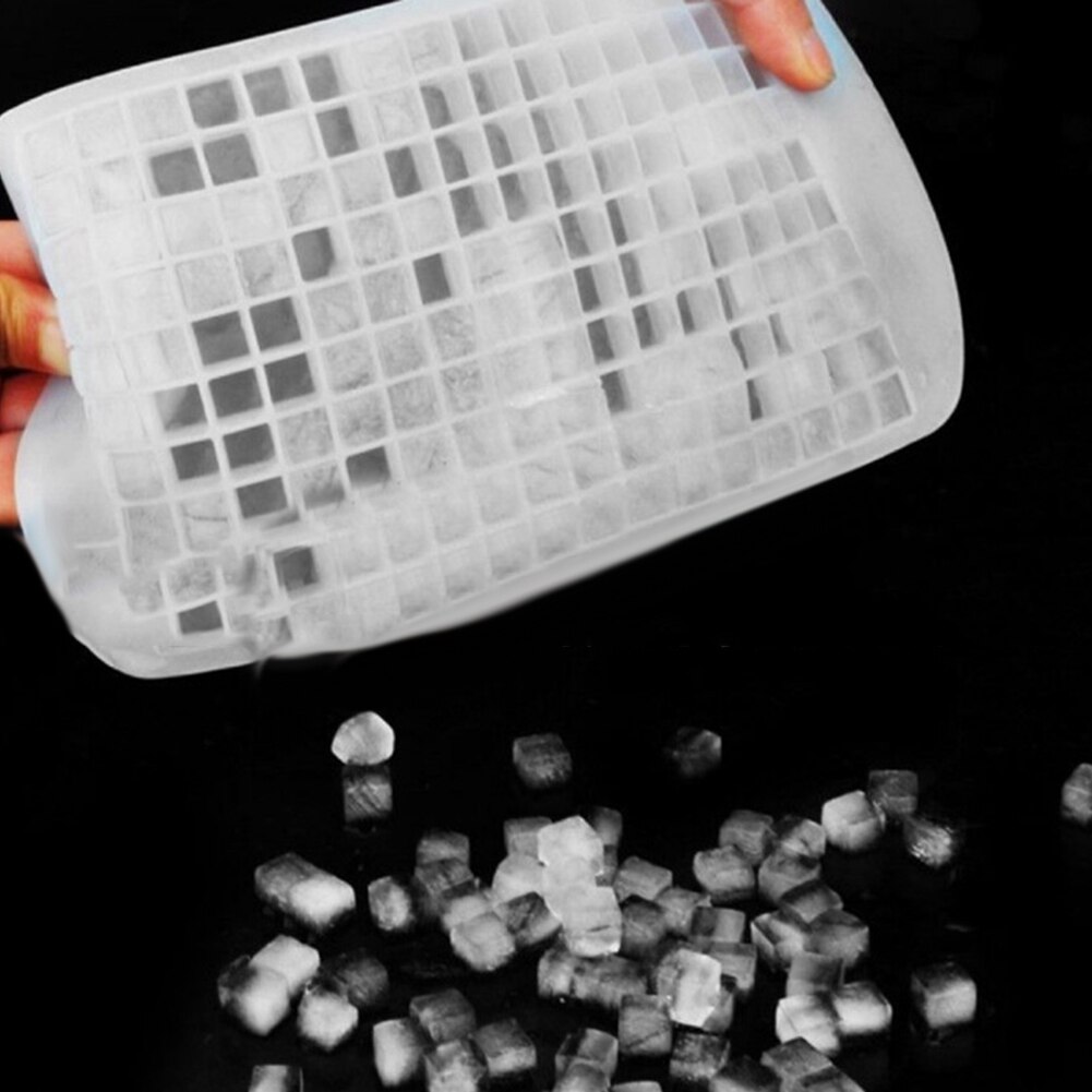 160 Grid Mini Square Ice Square Tray Manufacturer Food Grade Silicone Ice Mold Puddings Makers Chocolate Cake DIY Baking Tools
