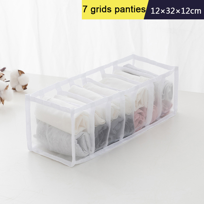 Organizer für Unterwäsche, BH-Organizer, Aufbewahrungsbox, Höschen, Socken, Aufbewahrung, Organisation, Kleiderschrank, Kleidung, Organizer, Schubladenabscheider: Licht Grün