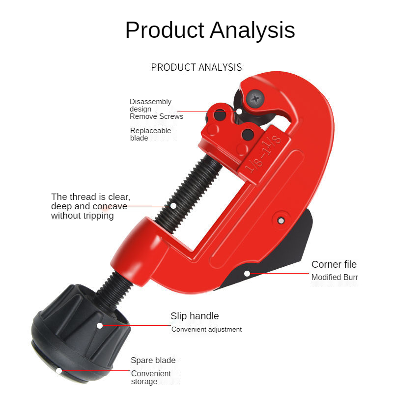 PVC Pipe Scissors PPr Cutter 3-28mm Universal Quick Cut Brass Tube Copper Pipe Cutter Water Line Aluminum Plastic Pipe Blade