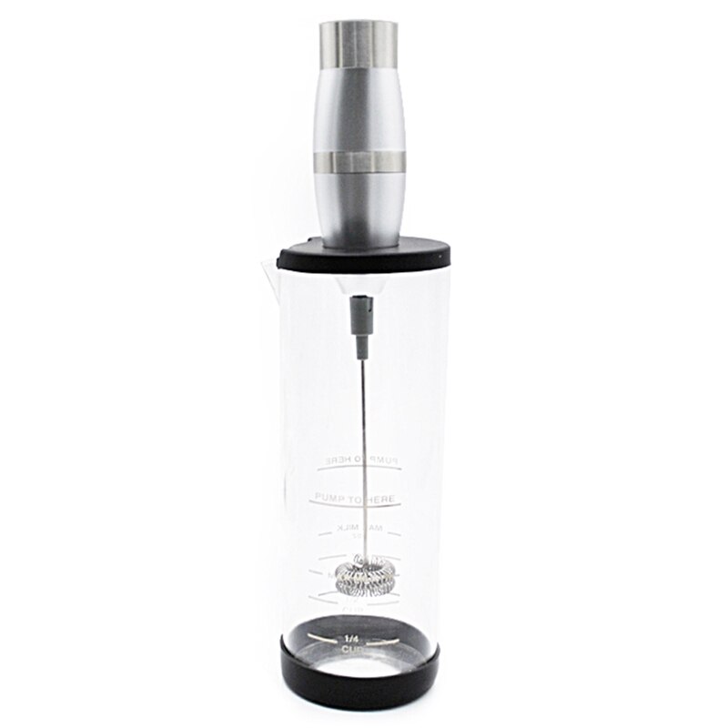 Electric Milk Frother Handheld - Battery Operated Coffee Frother Whisk - Latte Cappuccino Frother Wand - Milk Foam Maker: Default Title