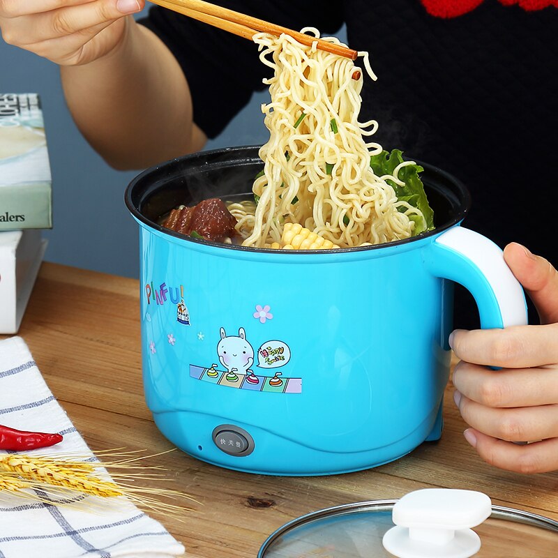 Multifunctional Electric 220V Cooking Pot Non-stick Pot Household Electric Cooking Machine EU/AU/UK Frying Pot