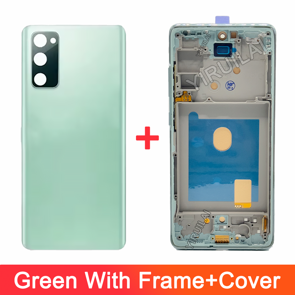 Écran Tactile TFT LCD de Remplacement avec Châssis, pour Samsung Galaxy S20 FE G781B: Violet