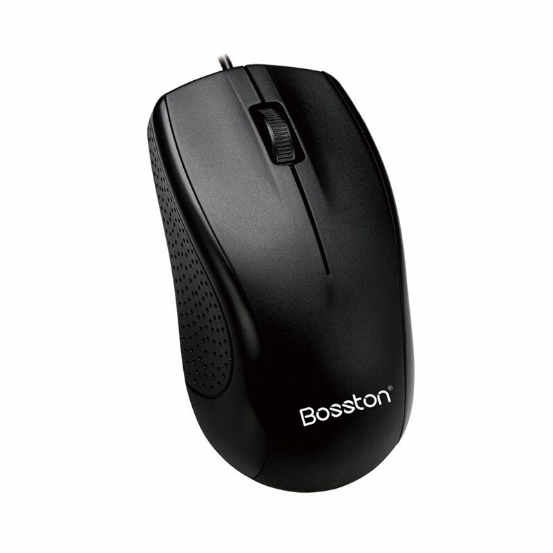 Laptop or Computer USB Interface Wired Keyboard and Mouse set Universal Business Office Use Mute Waterproof Keyboard Mouse: BOSSTON M10 Mouse