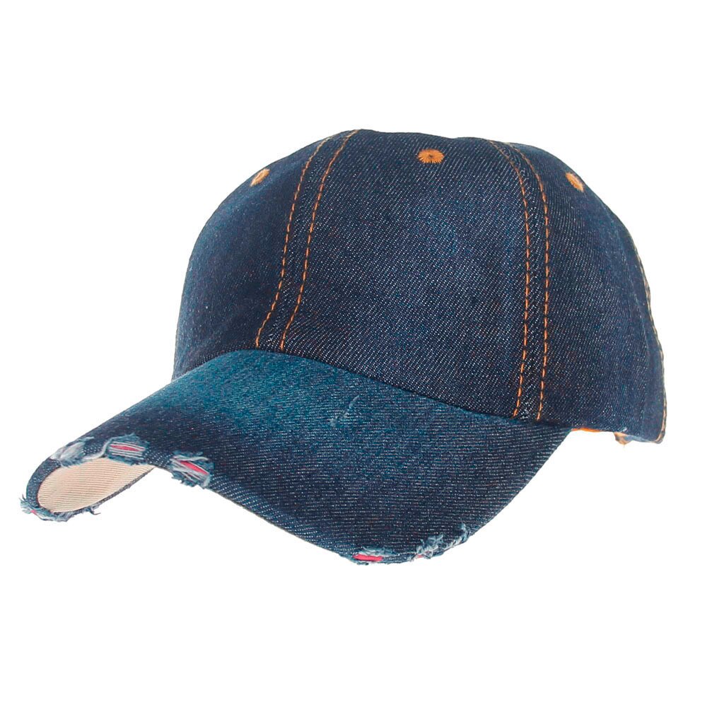 Womens Jean Sport Hoed Casual Denim Tennis Cap Zonnehoed Aankomst Verstelbare Sport Running a30524