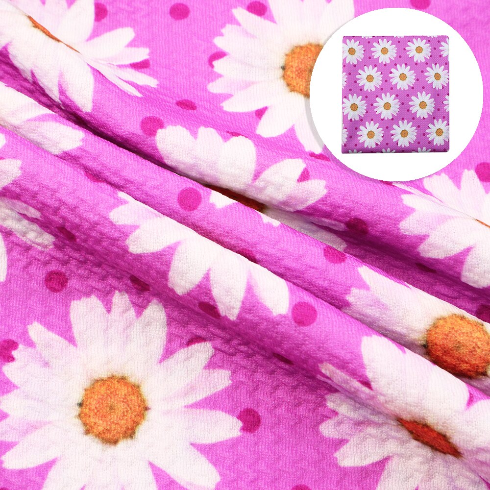 50*140cm. fjerde juli blomsterprint bullet liverpool stof stretch strik stof polyester spandex, headwrap hovedbue gør det selv ,1 yc 10285: 1092337013