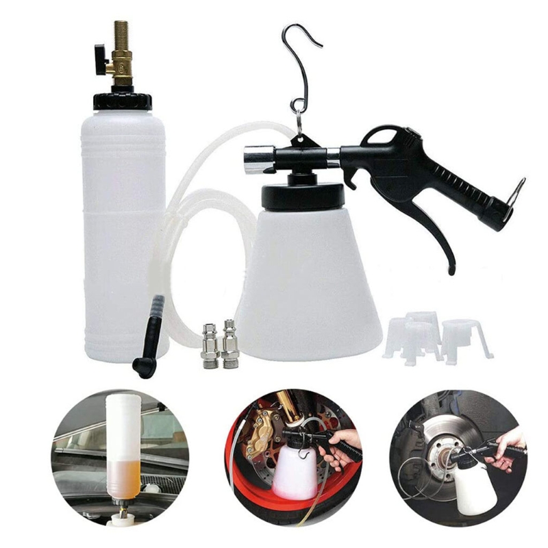 Large Capacity Brake Oil Changer Injector Brake Fluid Pump Replacement Injector Fluid Bleeder Tool Exchange Changer