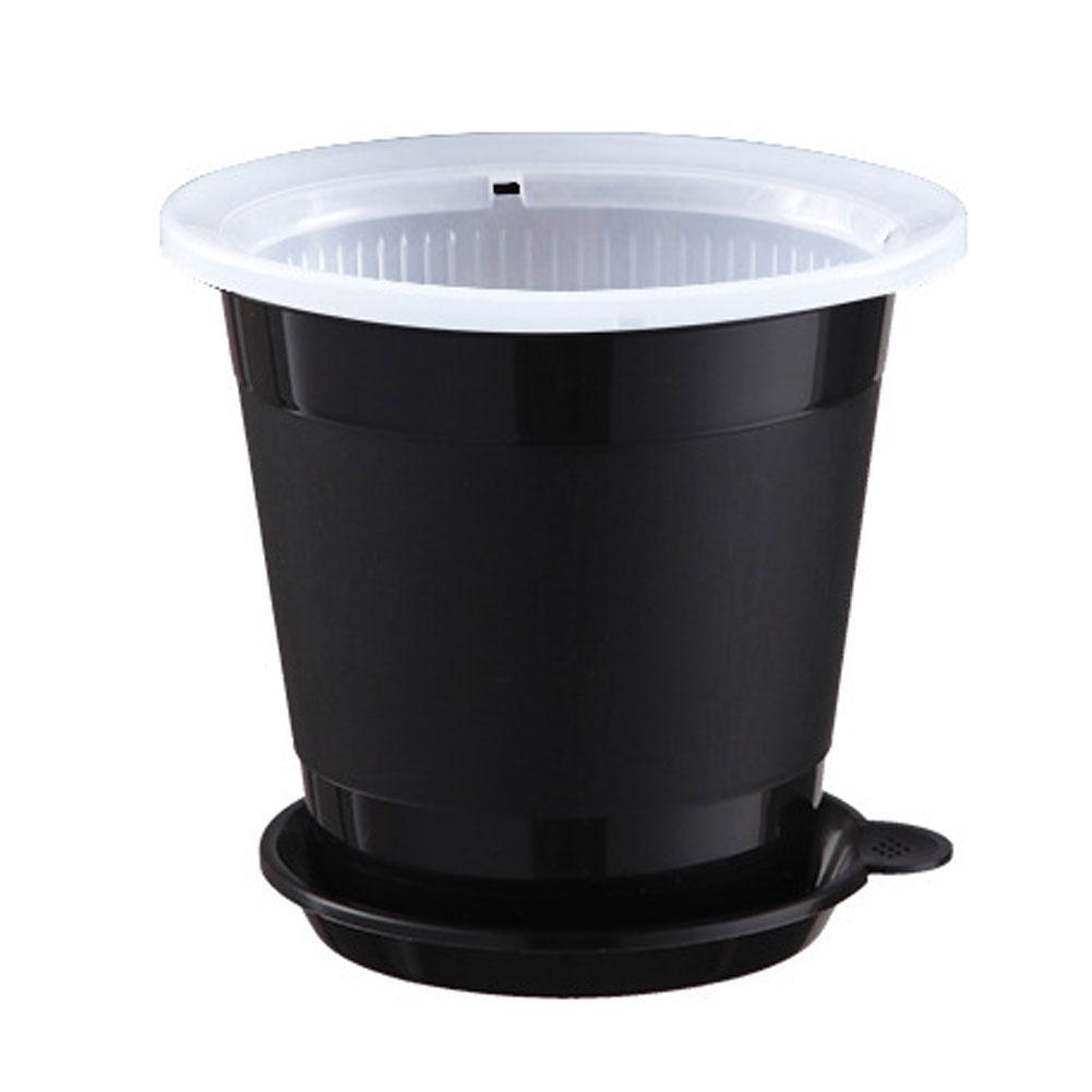 Vasi per orchidee in plastica trasparente da 10cm/12cm/15cm con fori funzione di potatura dell'aria e fessure per la crescita delle radici vaso da fiori in plastica