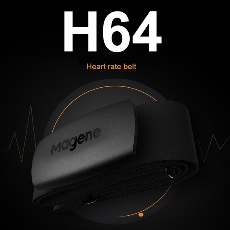 H64 Mover ANT Bluetooth Heart Rate Monitor For Men And Women IP67 Waterproof Sports Running HR Sensor With Chest Strap Cycling