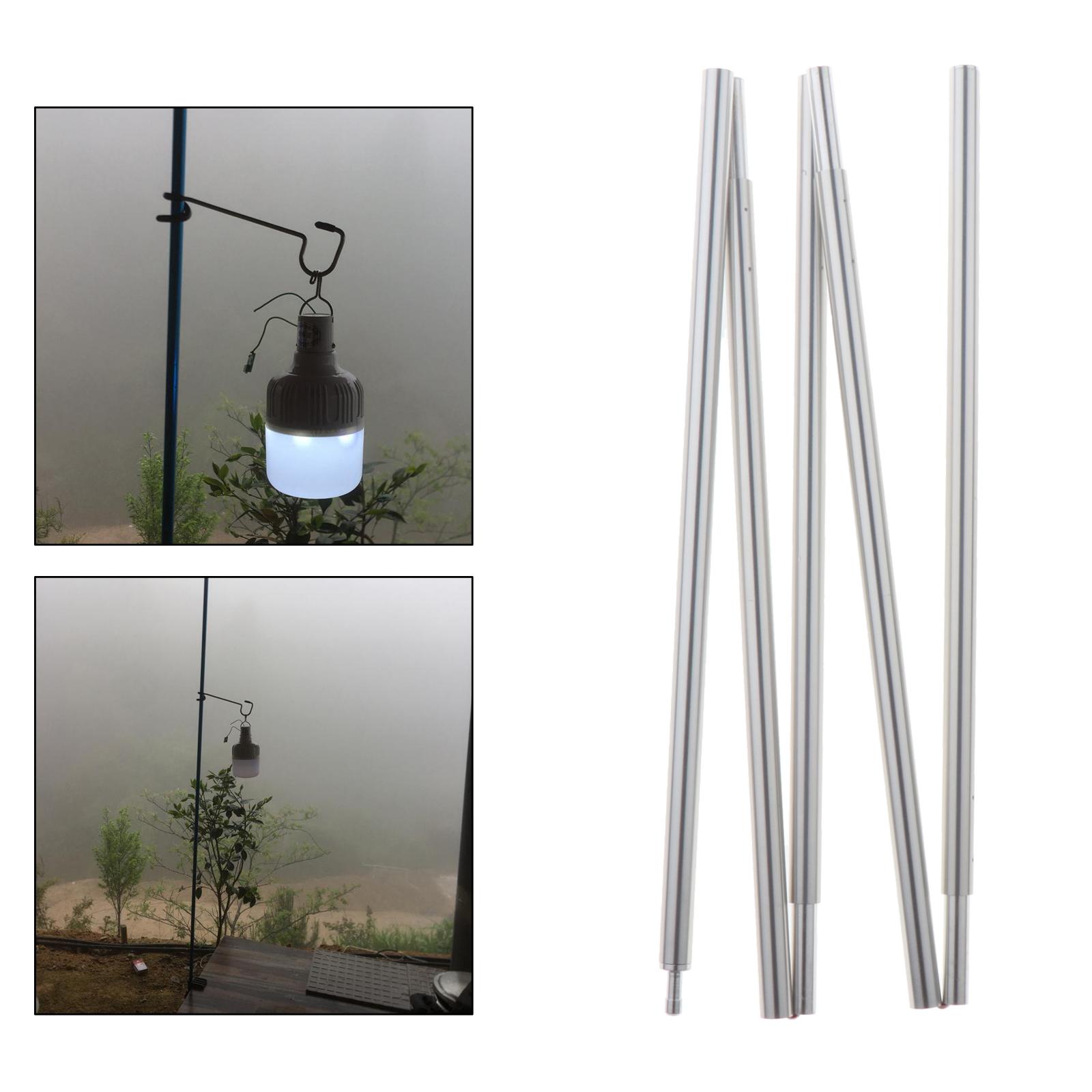 Lantern Stand Portable Table Folding Lamp Stand Stable Lamp Pole Camping Light Stand for Outdoor, Garden, Fishing, Hiking: 160cm Foldable Poles