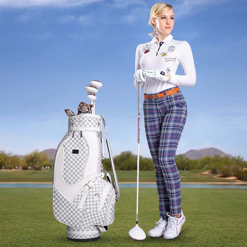 PGM Women Golf Shoes Outdoor Fixed Nail Women Golf Shoes Lady Waterproof Golf Training Sneakers Sports Shoes