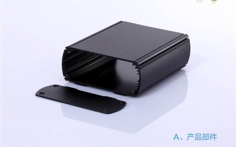 Aluminum Project Box Enclosure Electrical PCB 80*35*100mm DIY