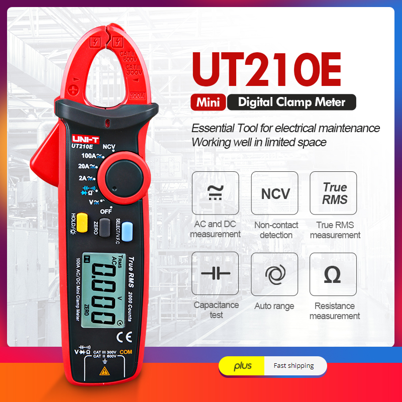 Unit Ut 210b UNI-T Mini Stroomtang UT210E UT210D UT210C UT210B ... – Vicedeal