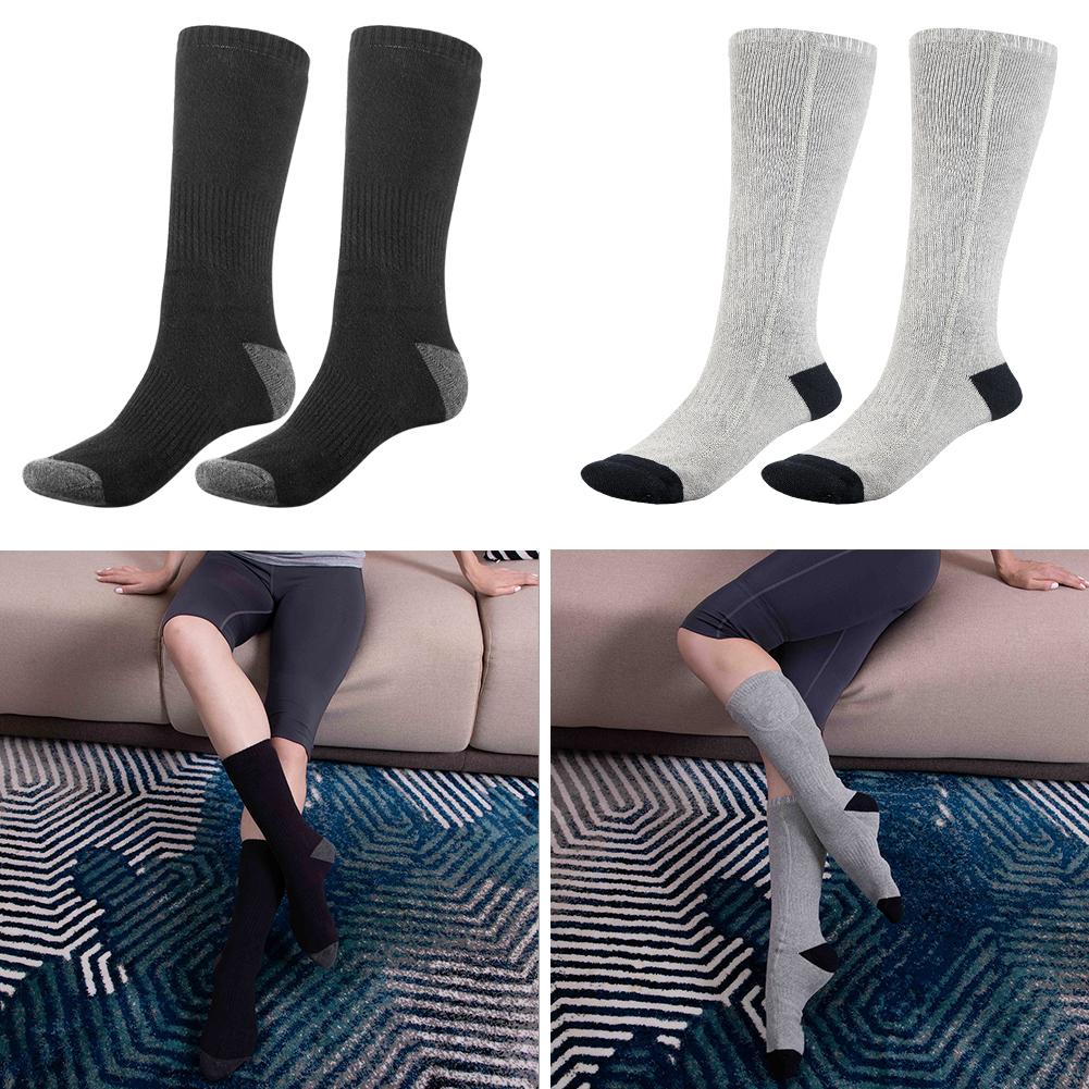 Heated Socks 3 Modes Rechargeable Foot Warmer Electric Socks with Battery Keep Foot Warm Comfort Socks Comfortable Socks