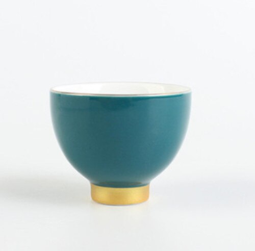 Keramische theekop handgemaakte meester theekommen kopje porselein pu'er theekopje kleine theekom: B