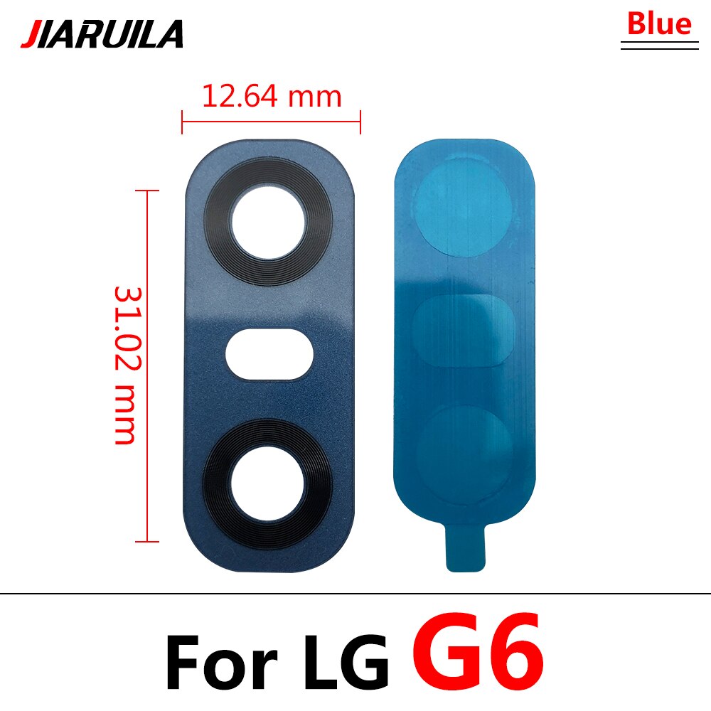 Camera Glass Lens Back Rear Camera Glass Lens with Glue Replacement Repair Spare Parts For LG V20 V30 G2 G5 G6 G7 Q6 K8