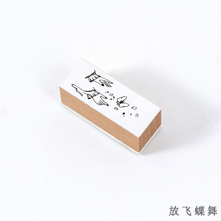 Houten Stempel met eigen Logo / tekst kopen